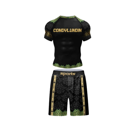 Conjunto Rash. + Short Jiujitsu Venom