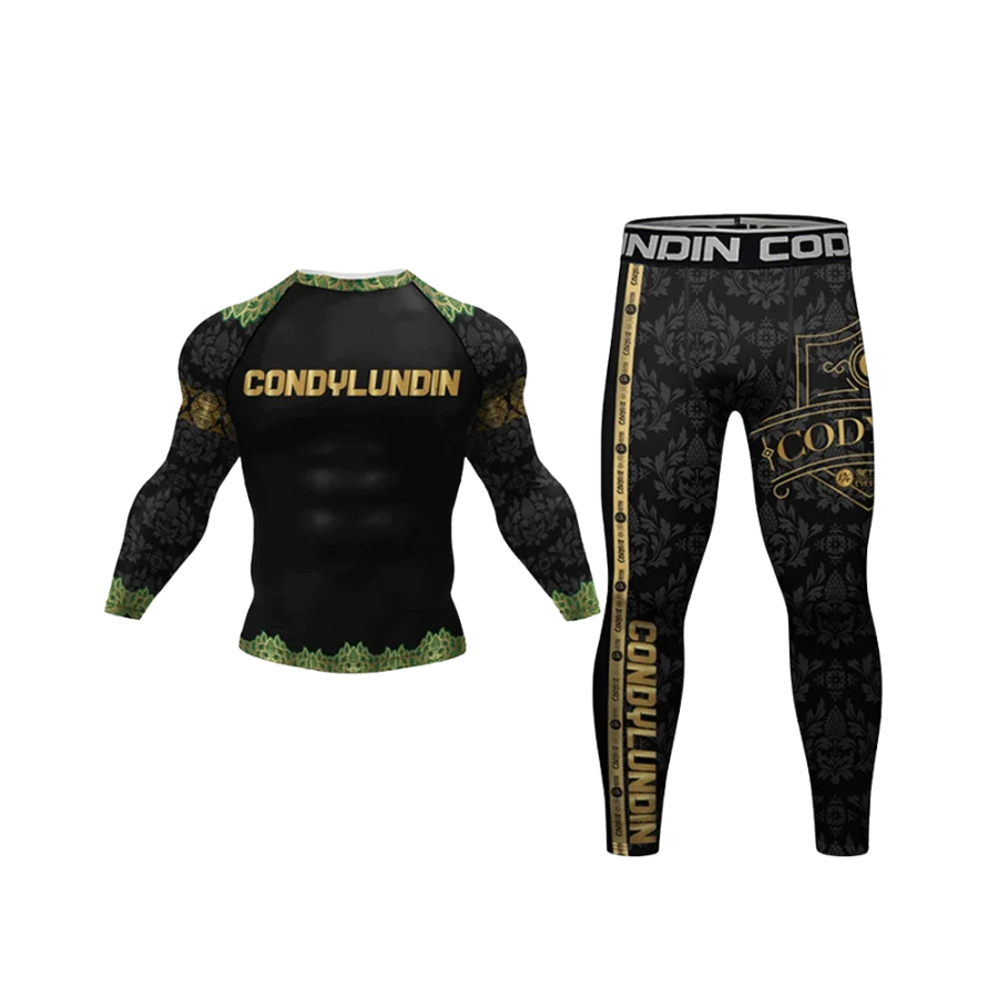 Conjunto Rash. Manga Larga + Pantalón Venom