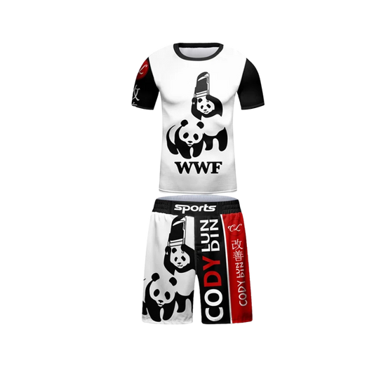 Rashguard  + Short WWF - Kids