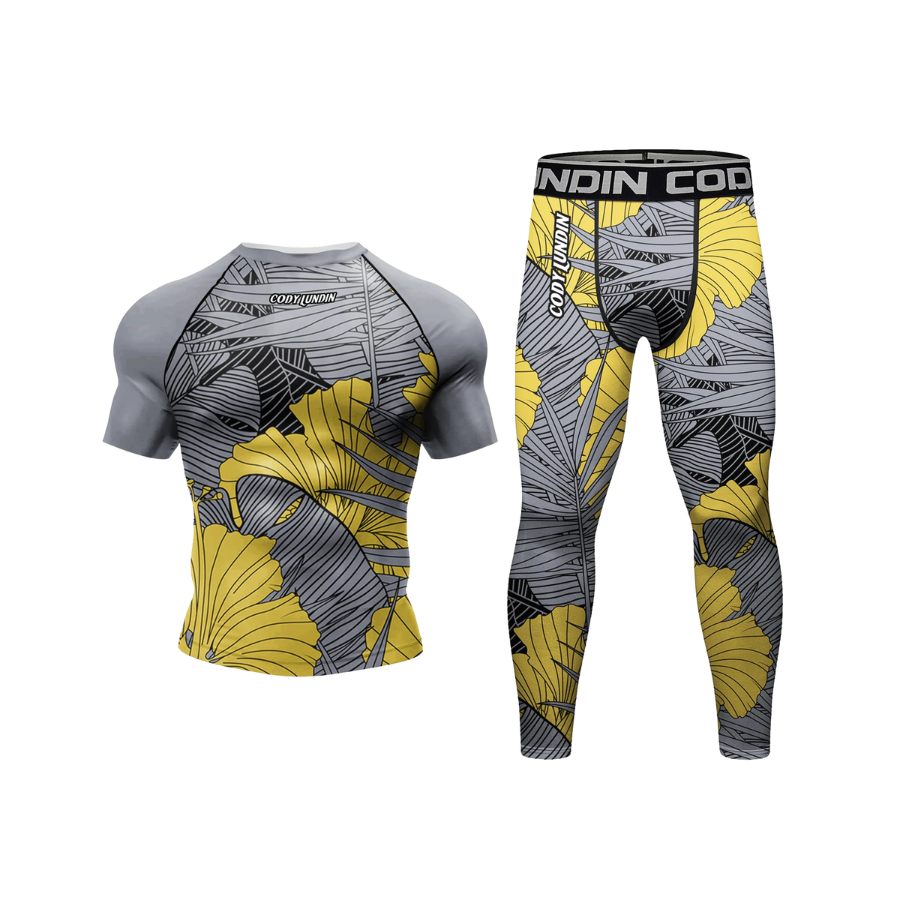 Conjunto Rash. + Pantalón Yellow Lotus