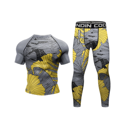 Conjunto Rash. + Pantalón Yellow Lotus
