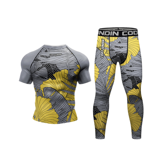 Conjunto Rash. + Pantalón Yellow Lotus