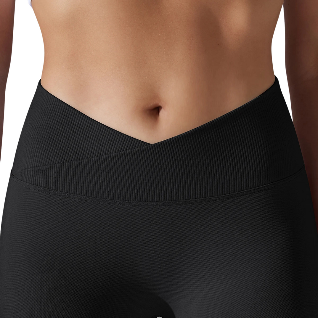 Hamidou Black Sports Leggings