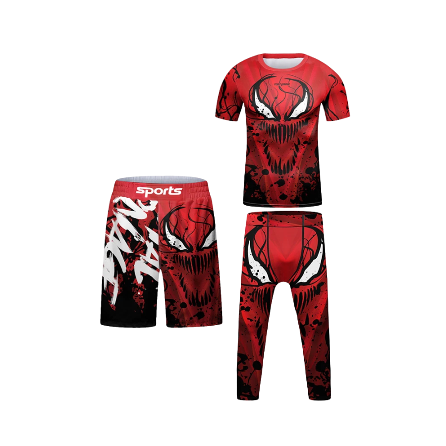 Rashguard + Short + Pantalón Carnage - Kids