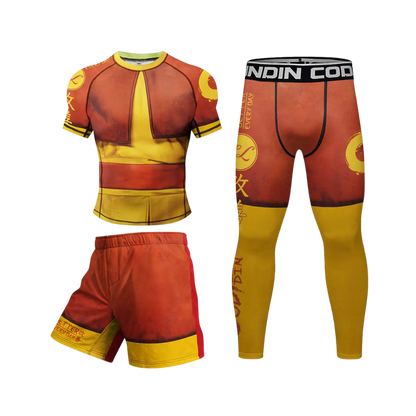 Rashguard + Pantalón + Short Equipado