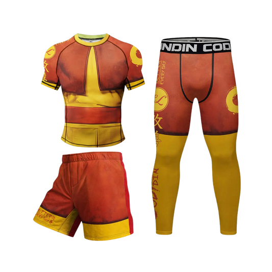 Rashguard + Pantalón + Short Equipado