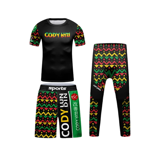 Rashguard + Short + Pantalón Bob Marley - Kids