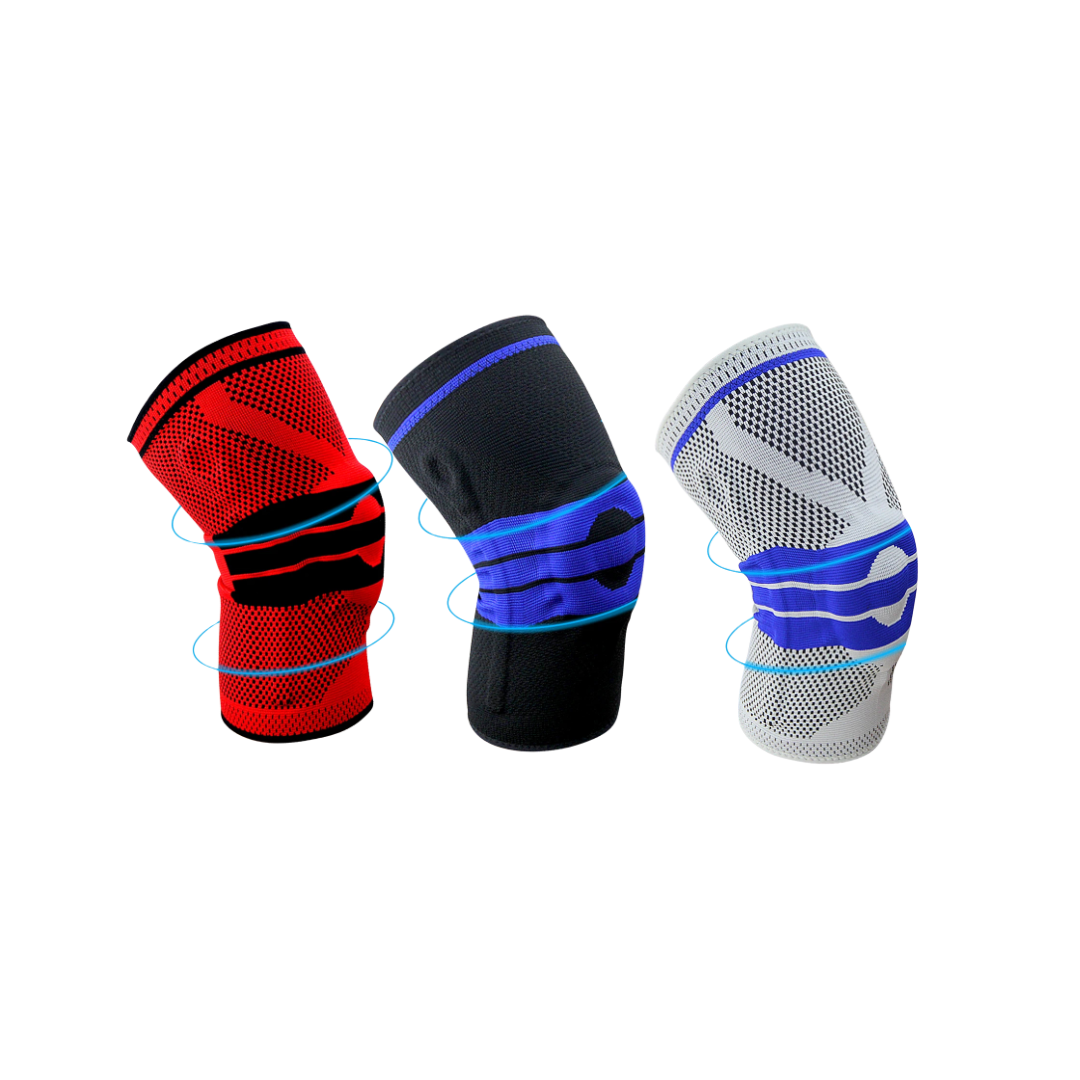 Rodillera Recovery (soporte articulado de silicona)