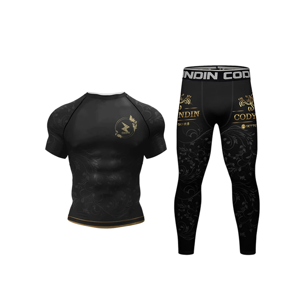 Conjunto Rash. + Pantalón Golden