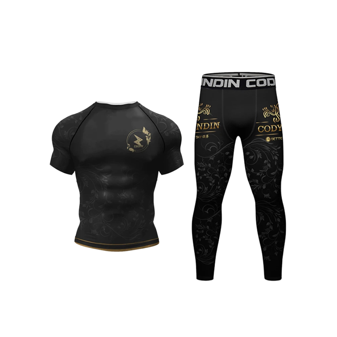 Conjunto Rash. + Pantalón Golden