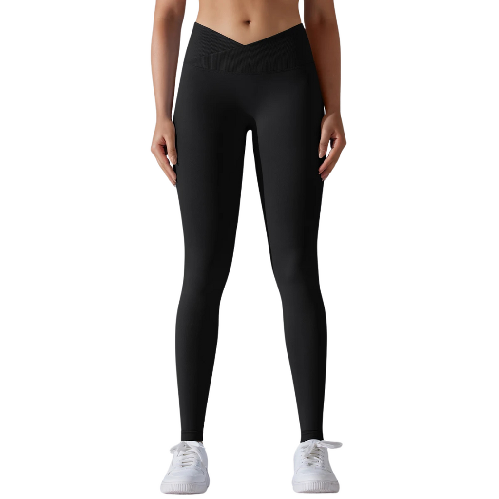 Hamidou Black Sports Leggings