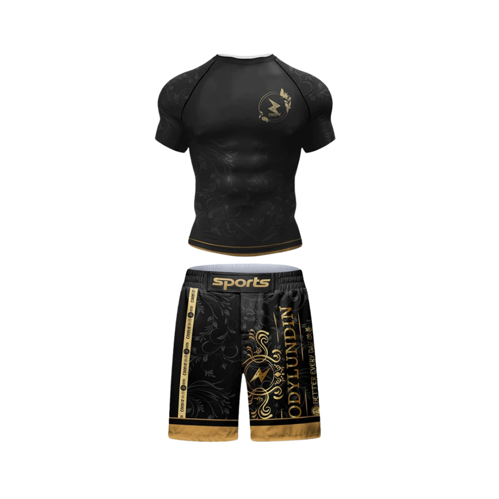 Conjunto Rash. + Short Golden