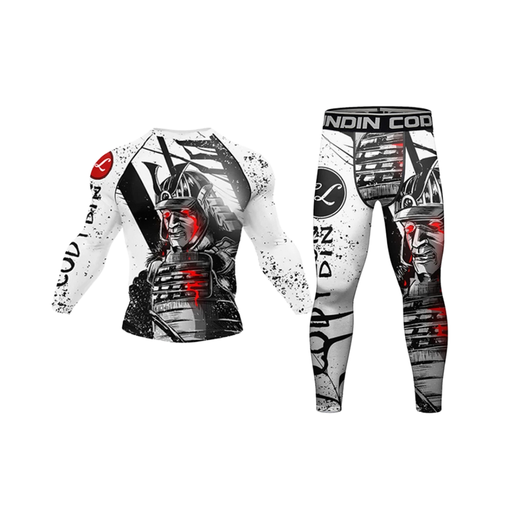 Conjunto Rash. Manga Larga + Pantalón Samurái