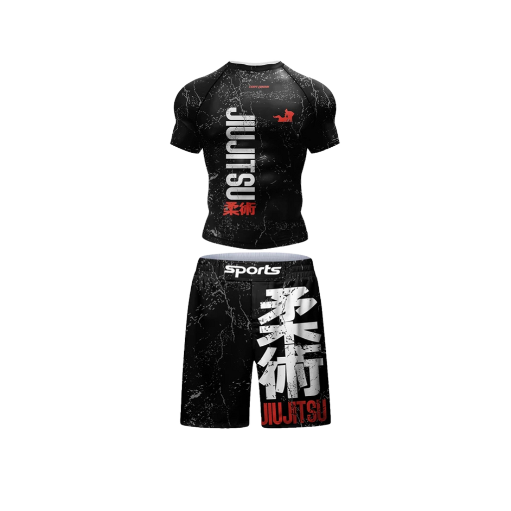 Conjunto Rash. + Short Jiujitsu