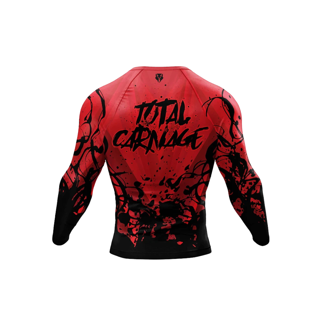Rashguard Jiujitsu Carnage Manga Larga