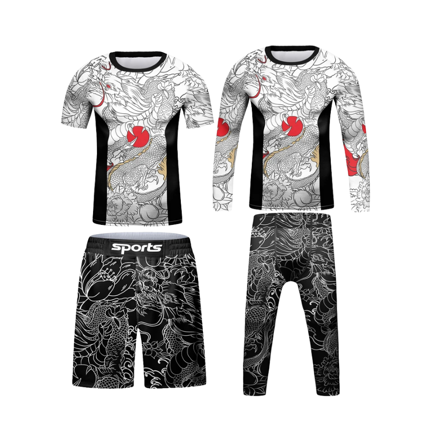 Conjunto Completo Dragón Blanco - Kids