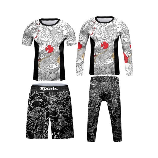 Conjunto Completo Dragón Blanco - Kids
