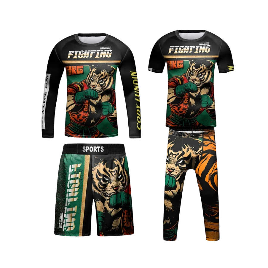 Conjunto Completo Fighter - Kids