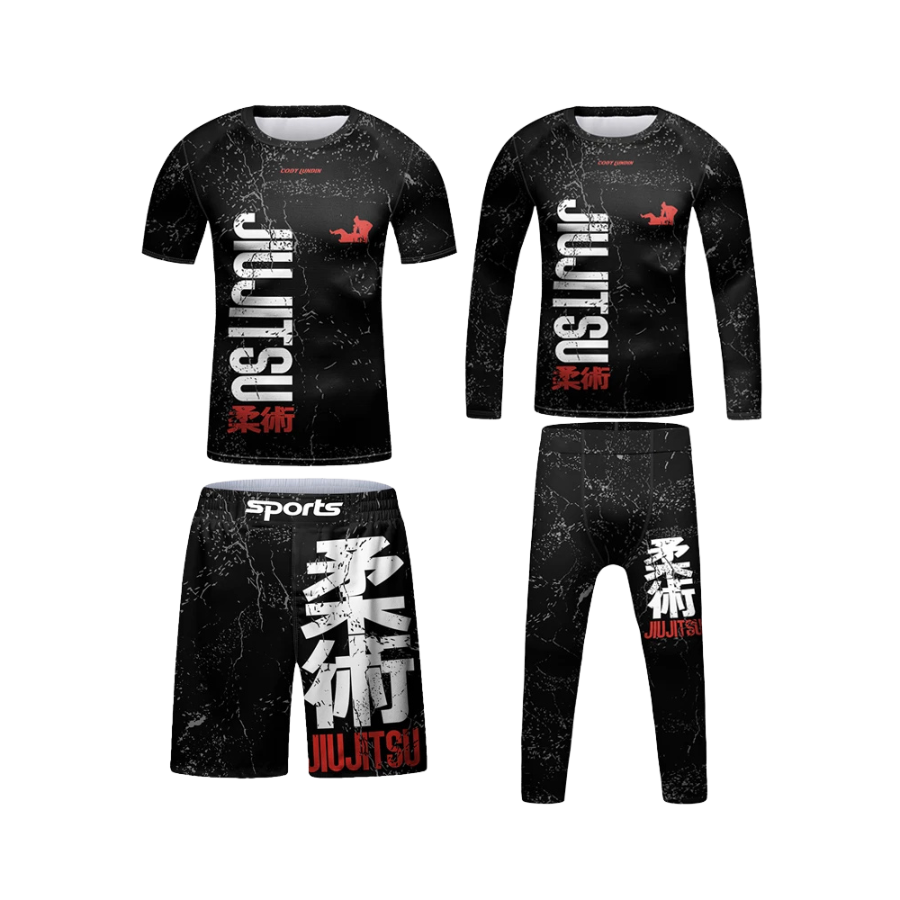 Conjunto Completo JiuJitsu - Kids