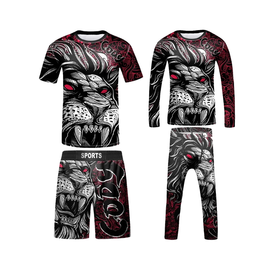 Conjunto Completo León Rojo - Kids