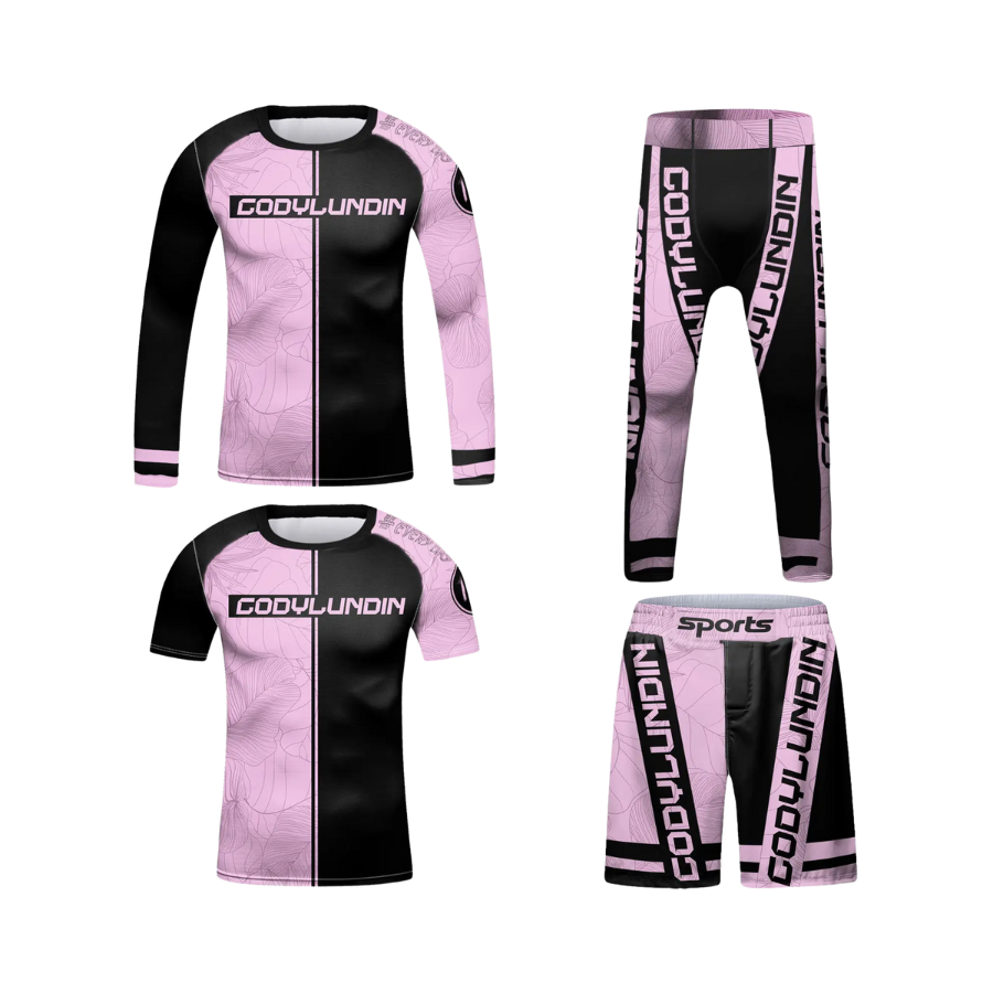 Conjunto Completo Rosa Letal - Kids