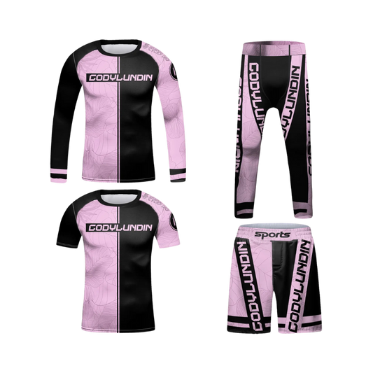 Conjunto Completo Rosa Letal - Kids