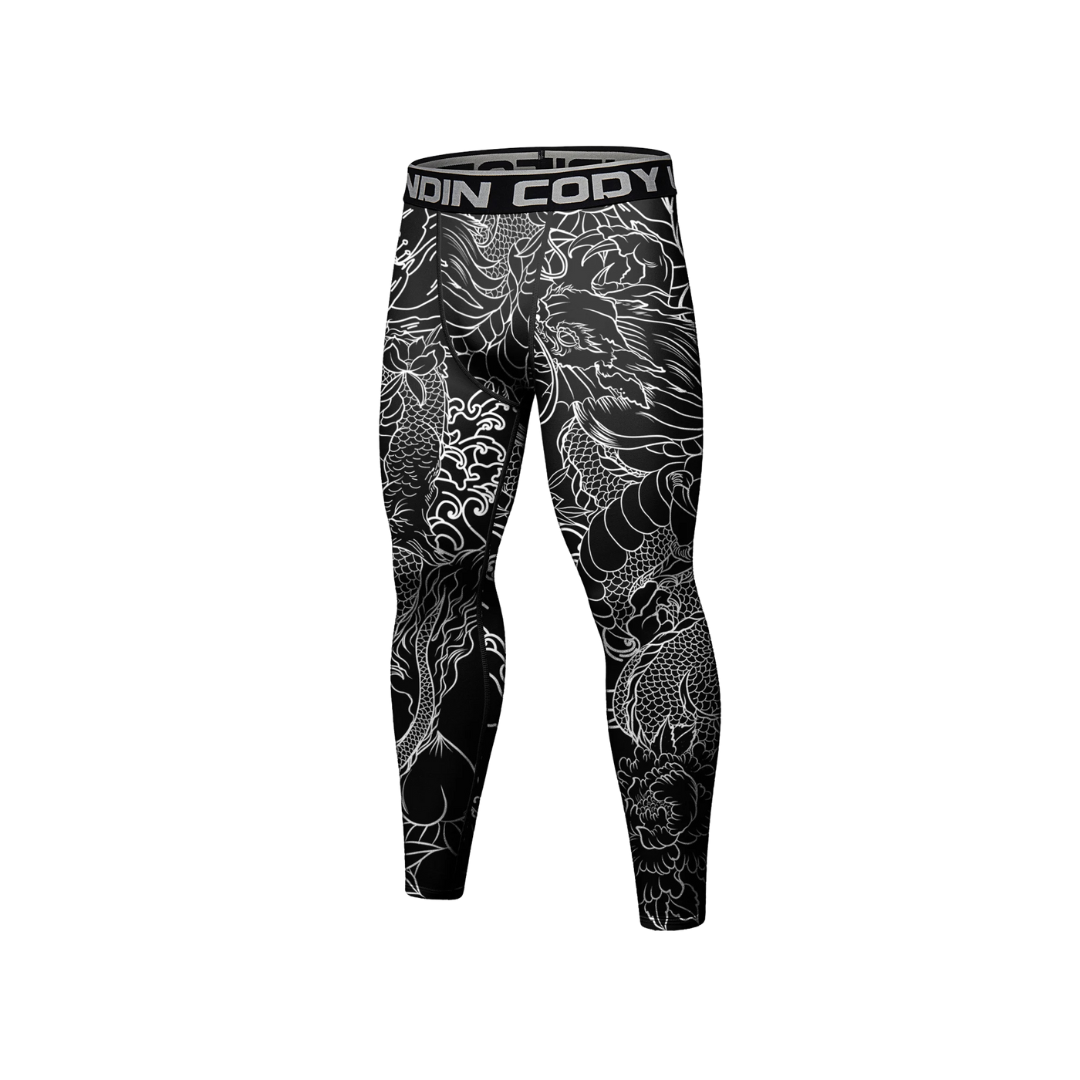 Pantalón Largo Dragón Blanco