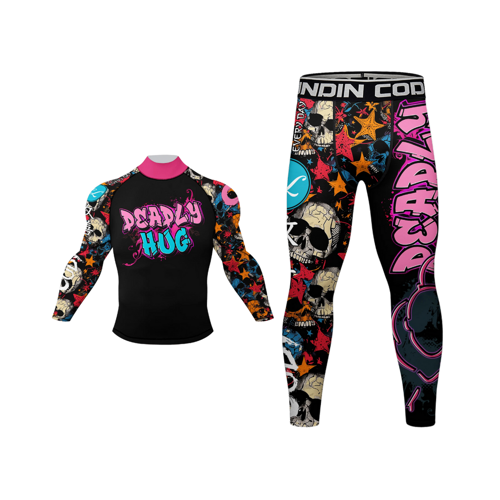 Conjunto Rash. Manga Larga + Pantalón Deadly Hug