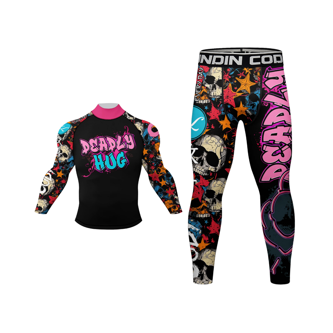 Conjunto Rash. Manga Larga + Pantalón Deadly Hug