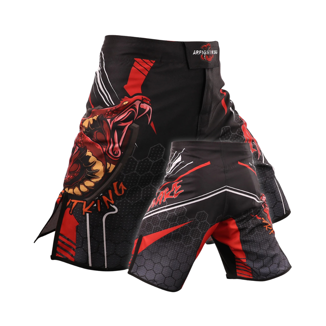 Short JiuJitsu Serpiente Roja