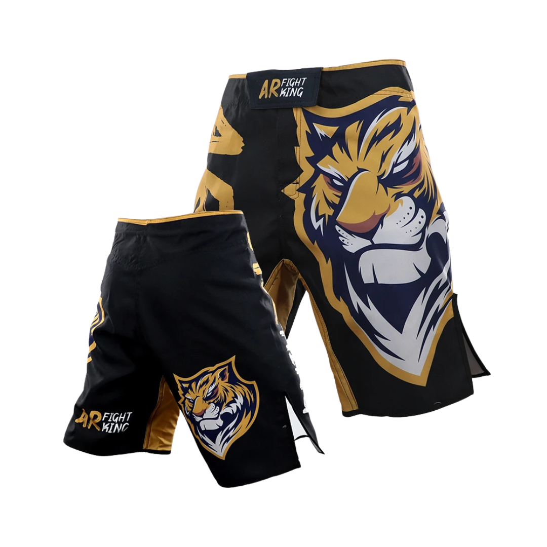 Short JiuJitsu Tiger Face