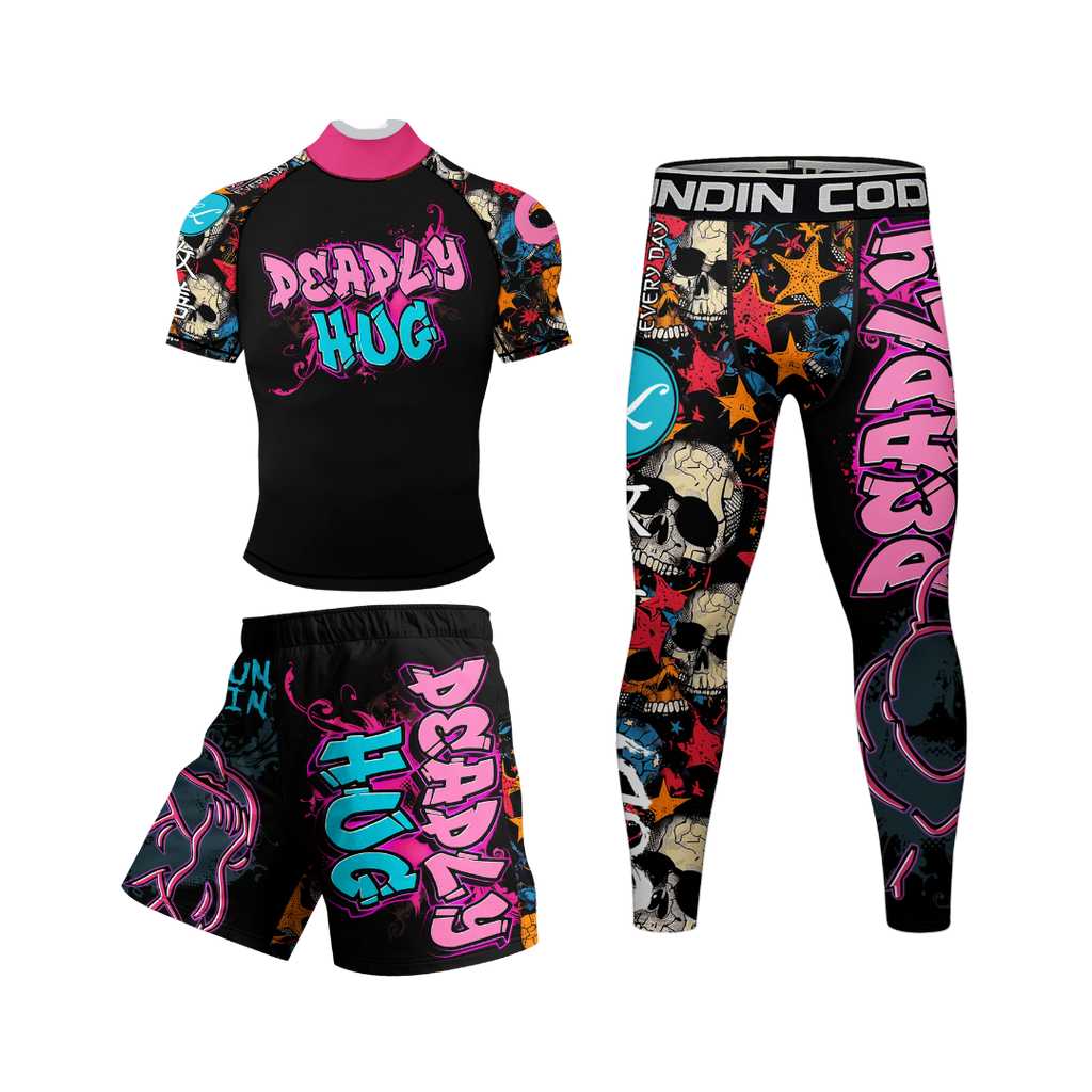 Conjunto Rash. + Pantalón + Short Deadly Hug