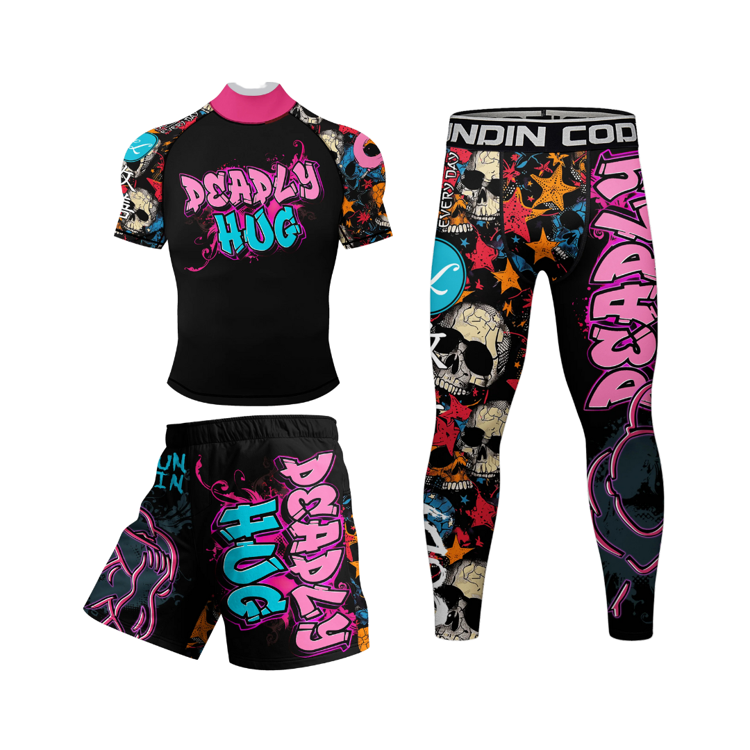 Conjunto Rash. + Pantalón + Short Deadly Hug