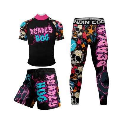 Conjunto Rash. + Pantalón + Short Deadly Hug