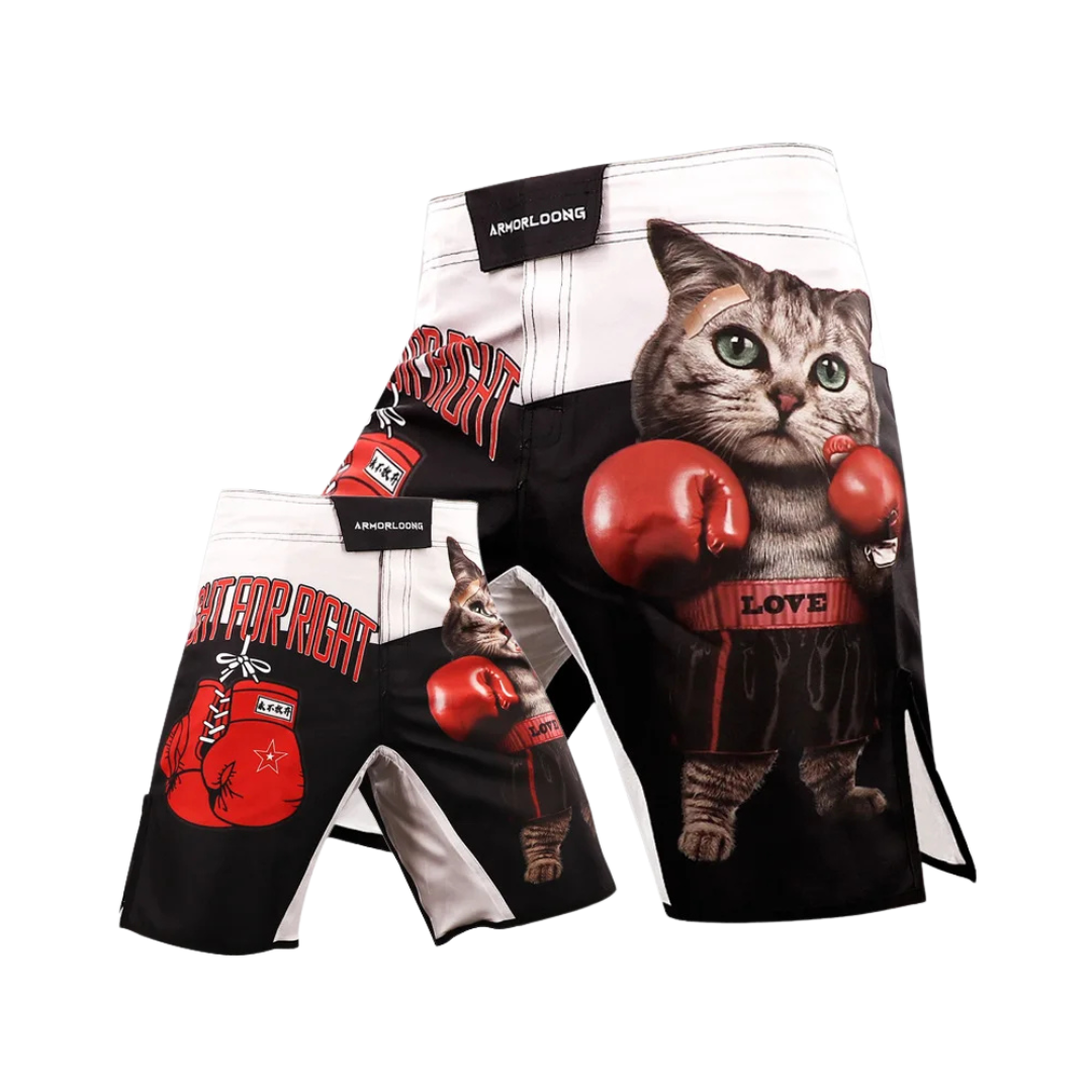 Short JiuJitsu Gato Boxeador