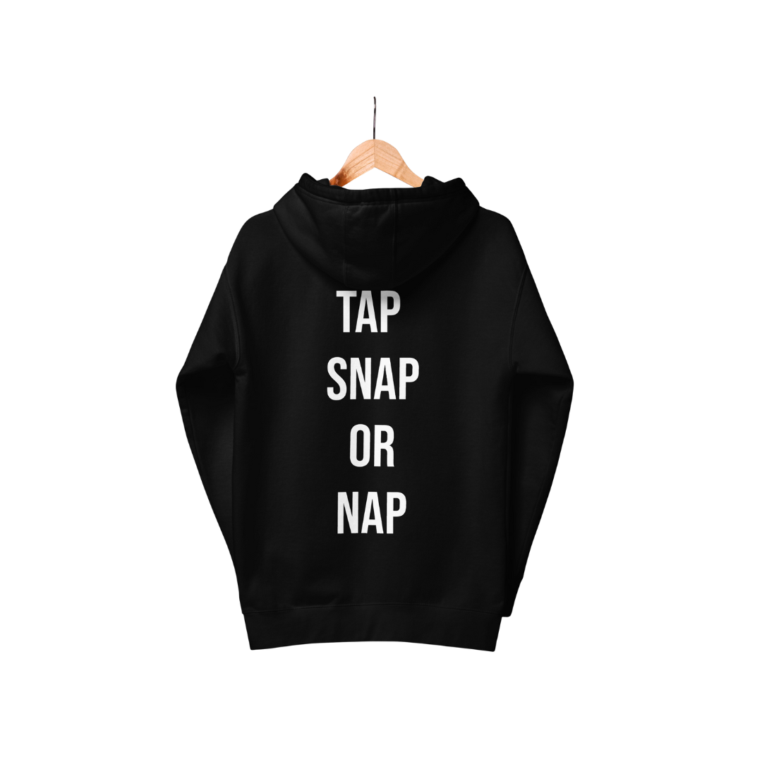 Hoodie Tap Snap or Nap