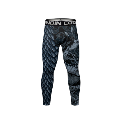 Conjunto Rash. + Pantalón + Short Jiujitsu Dragón