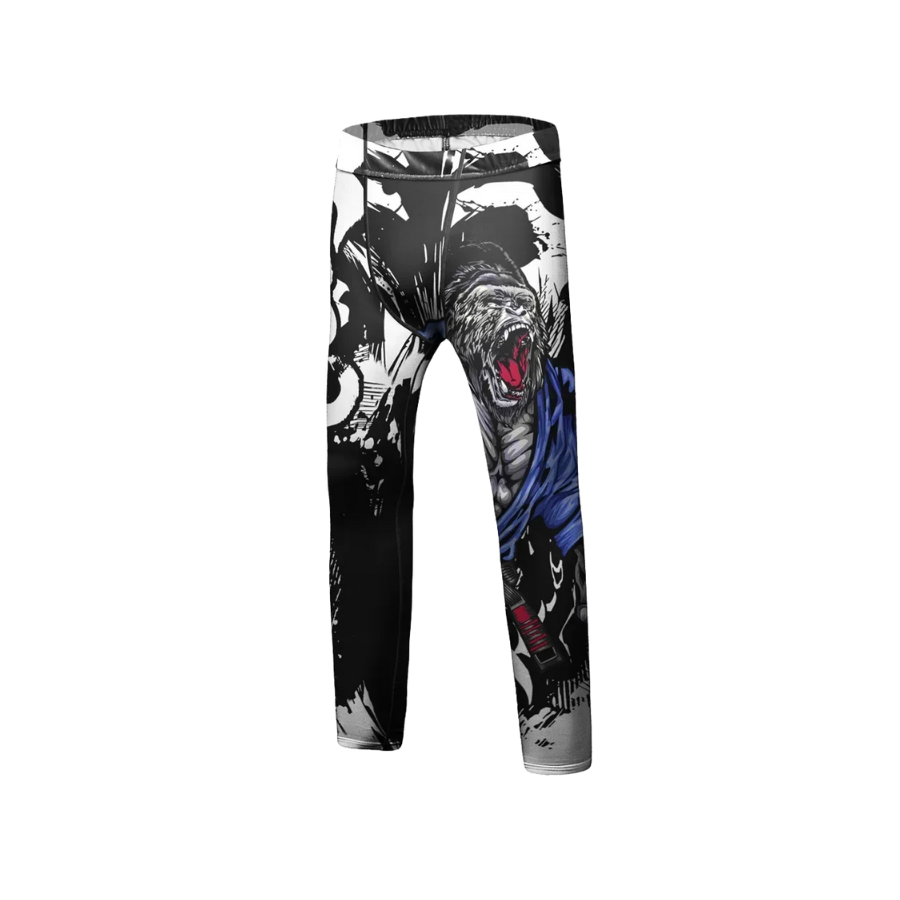 Rashguard Manga Larga + Short + Pantalón Gorila - Kids