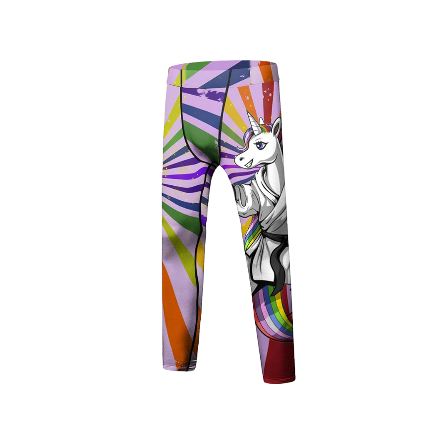 Rashguard Manga Larga + Short + Pantalón Unicorn - Kids