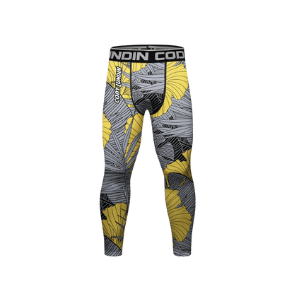 Conjunto Rash. + Pantalón + Short Jiujitsu Yellow Lotus