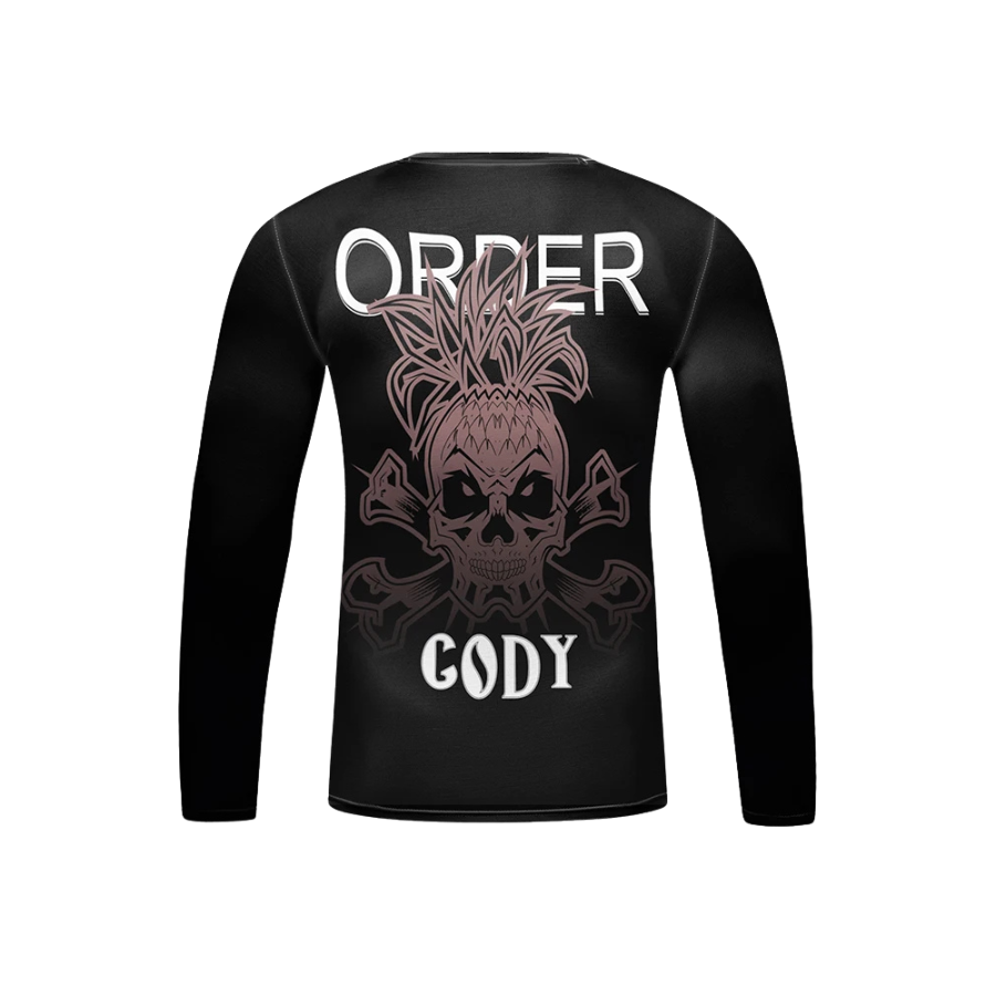 Rashguard Black Manga Larga - Kids