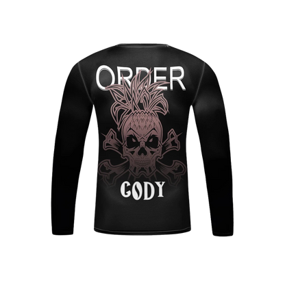 Rashguard Black Manga Larga - Kids