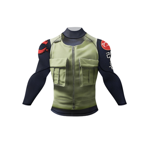 Rashguard Jiujitsu Comando Manga Larga