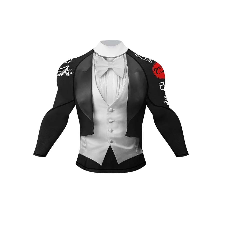 Rashguard Jiujitsu Mister Manga Larga