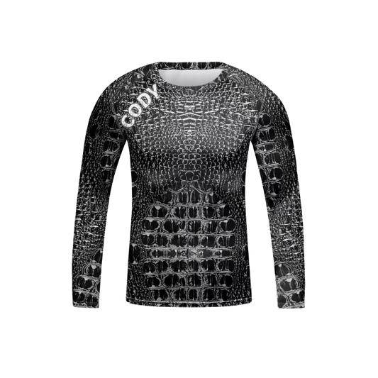 Rashguard Black Snake Manga Larga - Kids