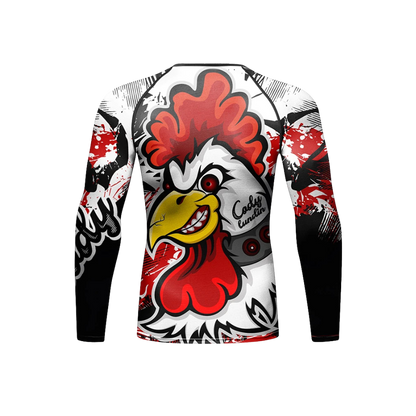 Rashguard Chicken Manga Larga