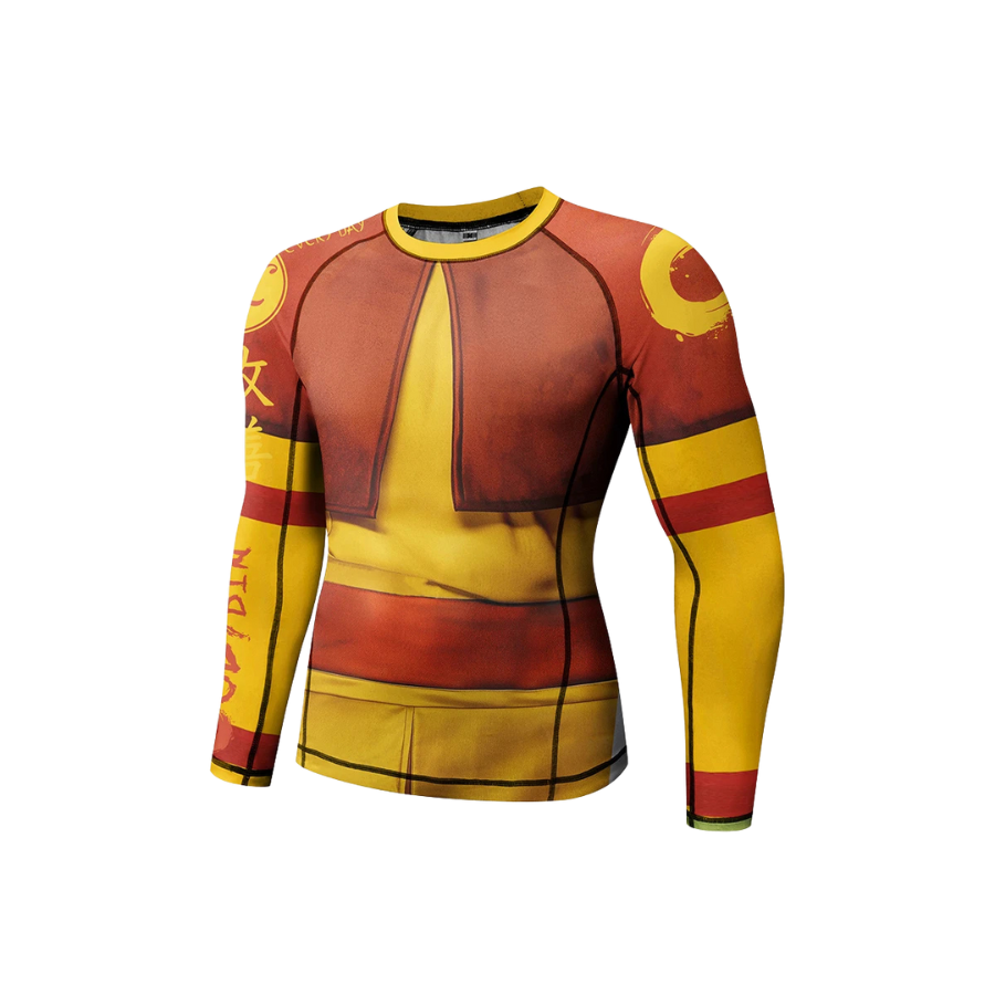 Rashguard Manga Larga + Pantalón + Short Equipado