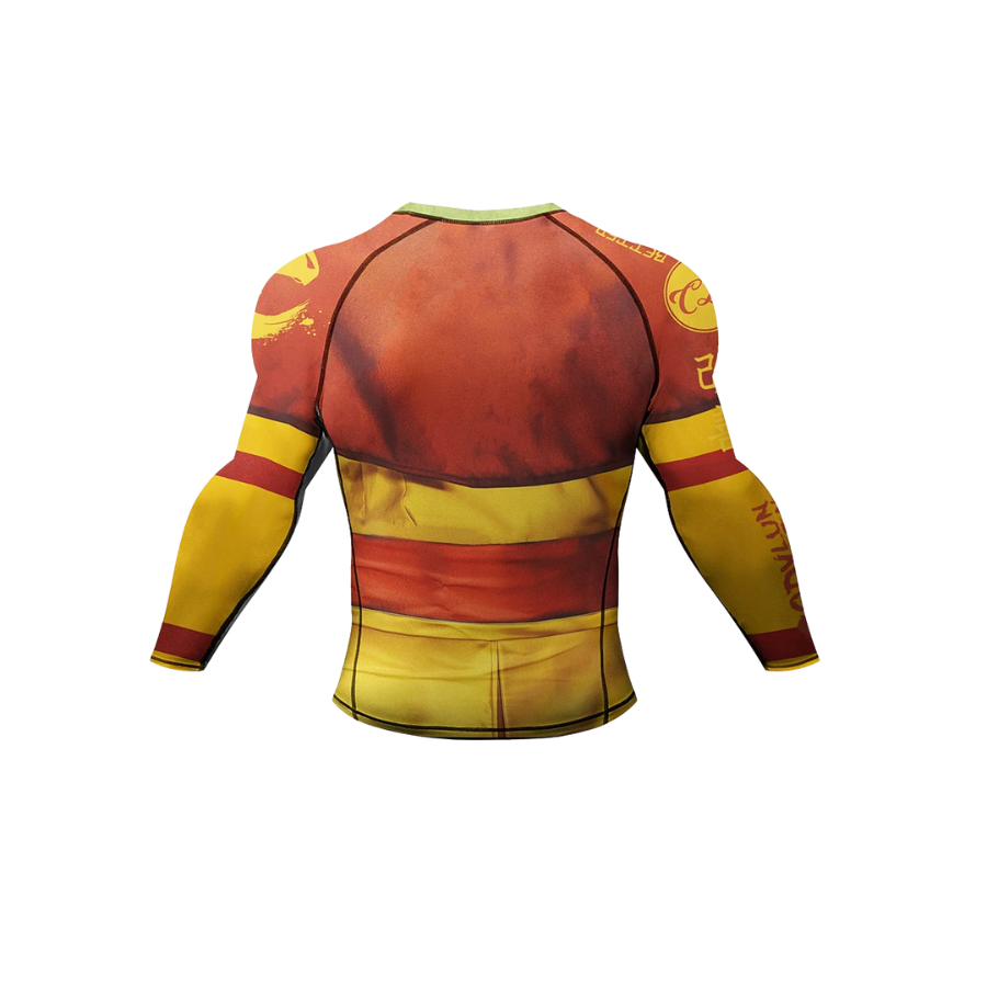 Rashguard Manga Larga + Pantalón + Short Equipado