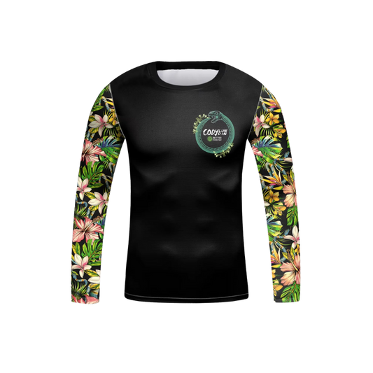 Rashguard Flores Manga Larga - Kids