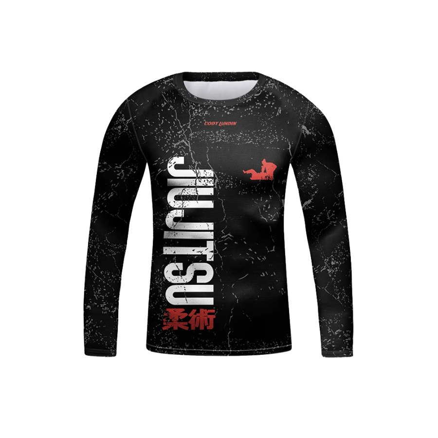 Rashguard Manga Larga Jiujitsu - Kids